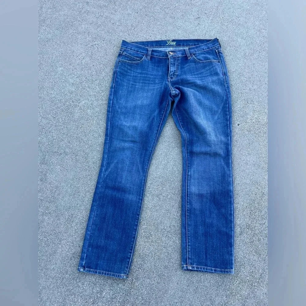 Old Navy Diva Jeans Size 10 Petite Short Straight Y2K 00s Vintage Discontinued